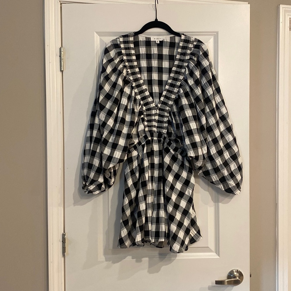 Black and White Romper